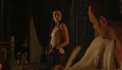 Lara Pulver topless at Da Vinci’s Demons