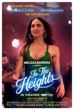 Melissa Barrera In The Heights promotional material 2021