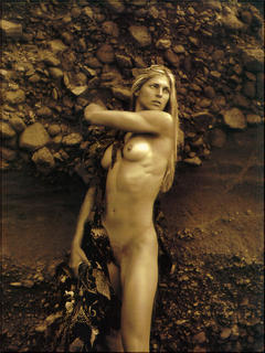 Gabrielle Reece fully nude in nature