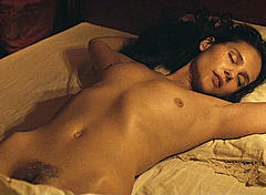 Virginie Ledoyen lying naked scene from movie