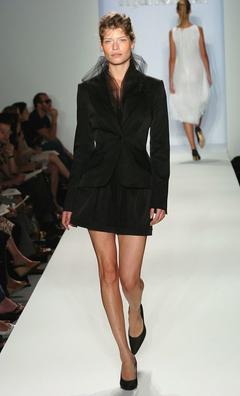 Louise Pedersen sexy runway photo