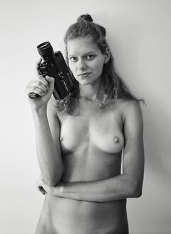 Izabela Wszolek nude with camera