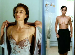 Kristin Scott Thomas topless in Chromophobia