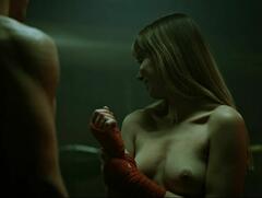 Ariel Rebel topless at The Fight Machine