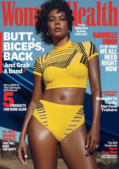 Gabrielle Union in yellow for Womens' Health, USA - October 2020
