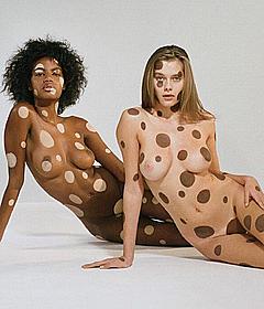 Solveig Mork Hansen and Ebonee Davis naked