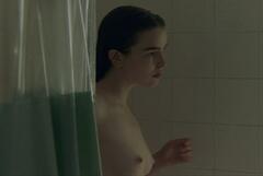Ali Michael naked in a shower at Diamond Soles