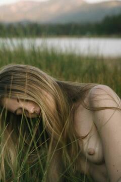 Ema Mckie topless in nature