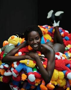 Anok Yai nude for i-D Magazine Summer Issue - June 2023