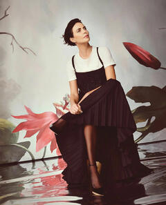 Charlize Theron sexy for The Hollywood Reporter - December 2022