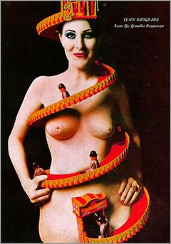 British–American actress Lynn Redgrave posing nude cover her pussy