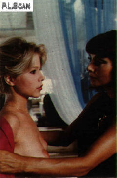 Pia Zadora flashing her nude tits