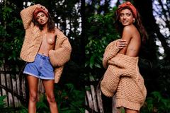 Vanessa Moe topless with pasties