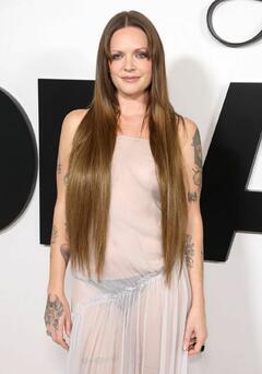 Tove Lo braless in sheer dress at The Drama premiere at DGA Theater Complex - March 17, 2026