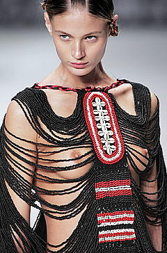 Michelle Buswell nude tits runway image