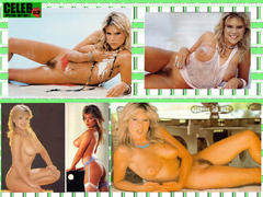 Busty Samantha Fox fully nude collage