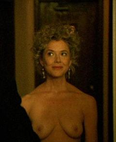 Annette Bening topless in The Grifters