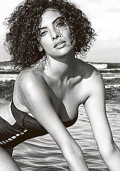 Indrani Dasgupta posing for GQ India