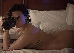 Demi Lovato naked with camera for Vanity Fair