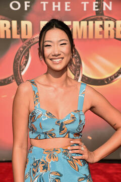 Olivia Liang at Shang-Chi and the Legend of the Ten Rings world premiere in Los Angeles