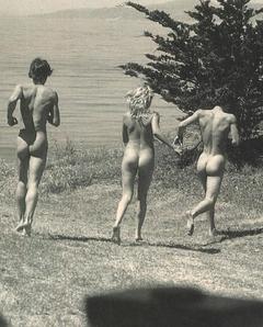 Malin Akerman naked in nature