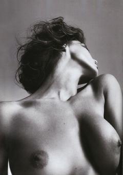 Daria Werbowy topless in Love magazine