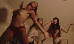 Alex Fielding, Leilani Tigerlily, Lily Collins topless at Lucifer's Satanic Daughter