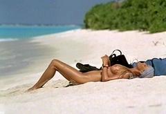 Bo Derek sunbathing nude in Ghosts Can't Do It