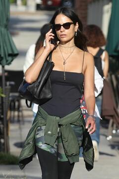 Jordana Brewster out in Santa Monica