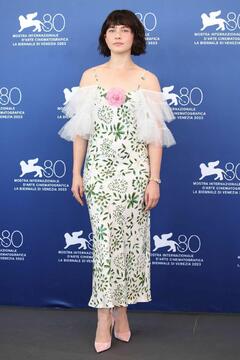 Cailee Spaeny attending the Priscilla photocall during the Film Festival in Venice - September 2023