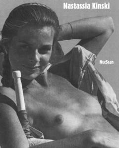 Nastassja Kinski topless black-&-white photo