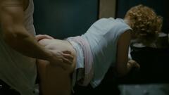 Viktoria Skitskaya nude ass in sex scene from DAU. New Man