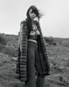 Daisy Lowe shows her nude tits in Purple Magazine #10 FW 2008