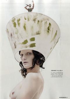Guinevere van Seenus topless for Dazed and Confused - October 2009