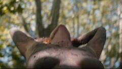 Katja Alemann topless at La Sudestada