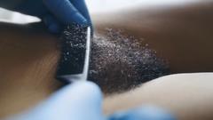Naima Ramos-Chapman hairy bush at And nothing happened