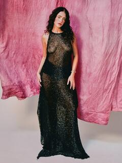 Luna Blaise see through to tits for Odda Magazine - March 2023