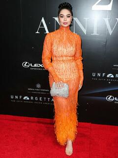 Hawaiian actress and singer Auli'i Cravalho at UNFORGETTABLE The 20th Annual Asian American Awards in LA
