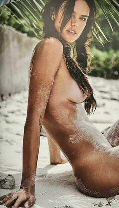 Alessandra Ambrosio nude for 2022 Book