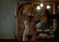 Monique Chaumette topless at La grande bouffe