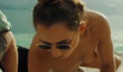 Estonian actress Steffi Pahn topless at Uus raha