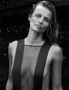 Edita Vilkeviciute see through in Numero Magazine
