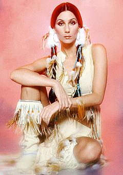 Singer Cher lloking sexy