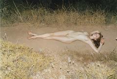 Lily Cole lying fully nude