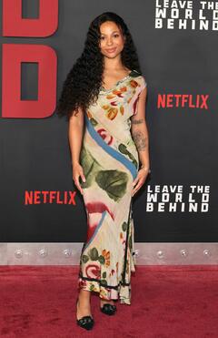 Myha'la Herrold - Leave the World Behind Premiere - December 2023