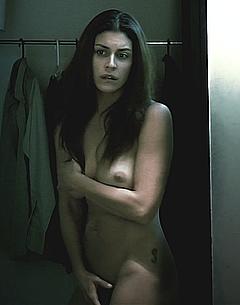 Andrea Montenegro nude cover her pussy in Wake Up and Die