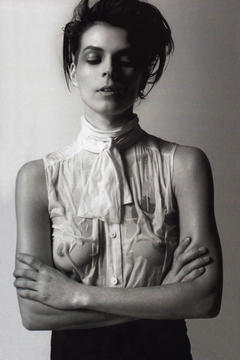 Bimba Bose in wet see through top