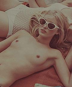 Elsa Hosk nude tits