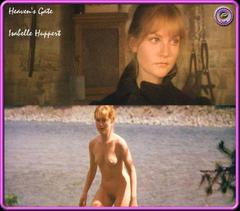 Isabelle Huppert nude tits and pussy at Heaven's Gate