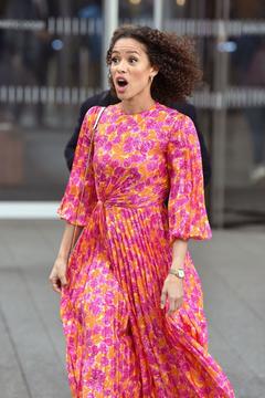 Gugu Mbatha-Raw out in London